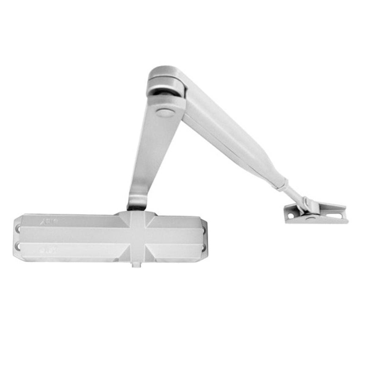 The Yale 722 Series Door Closer supports a maximum door weight of 80 kg (with a maximum door width of 1100 mm).
