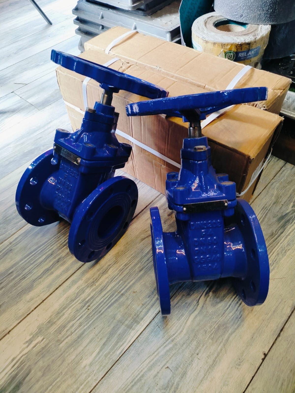 6" Rubber Sluice Valve