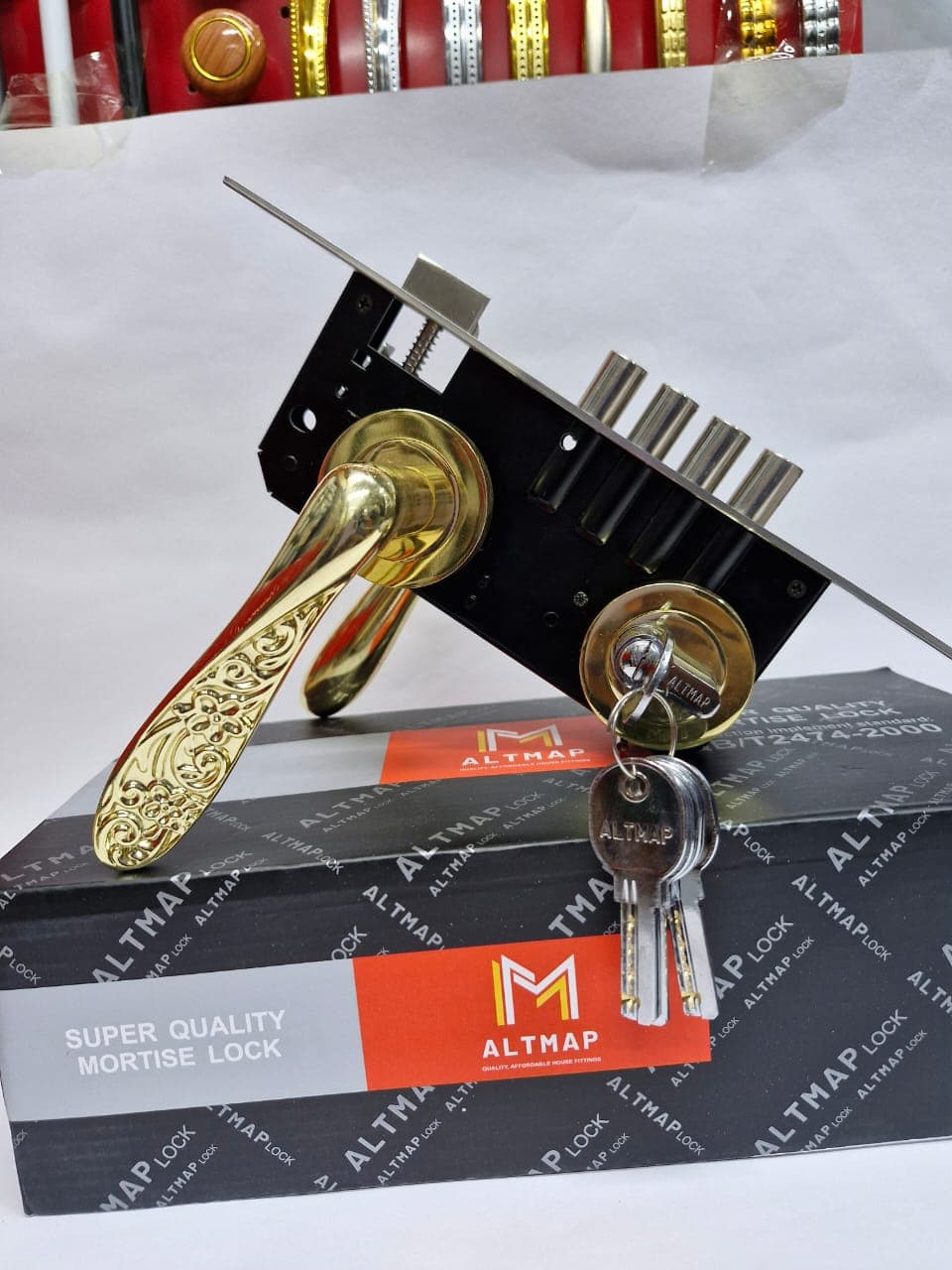 ALTMAP 4-Pin Mortise Door Lock (Main Door)