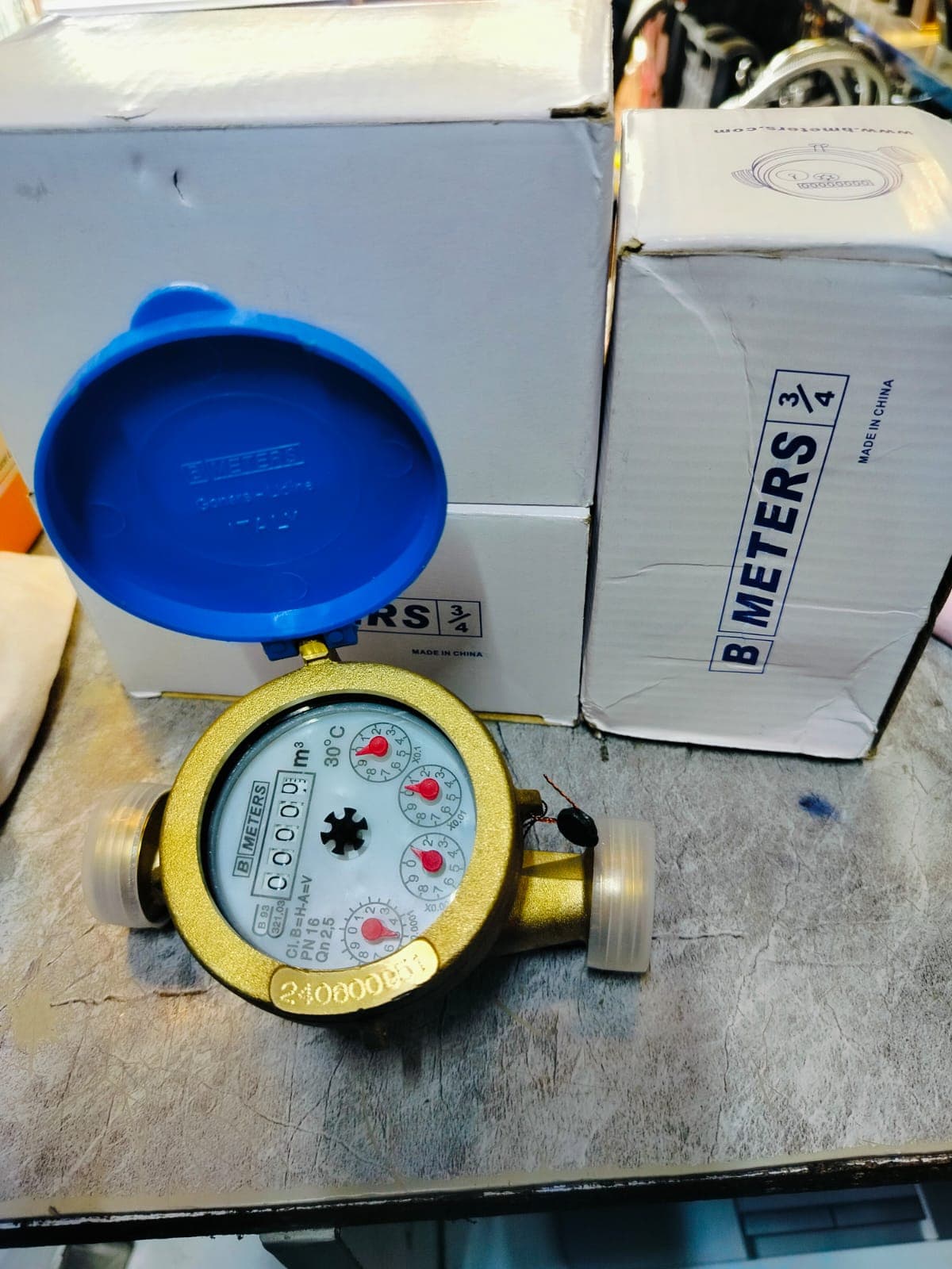 B.Meter 3/4"