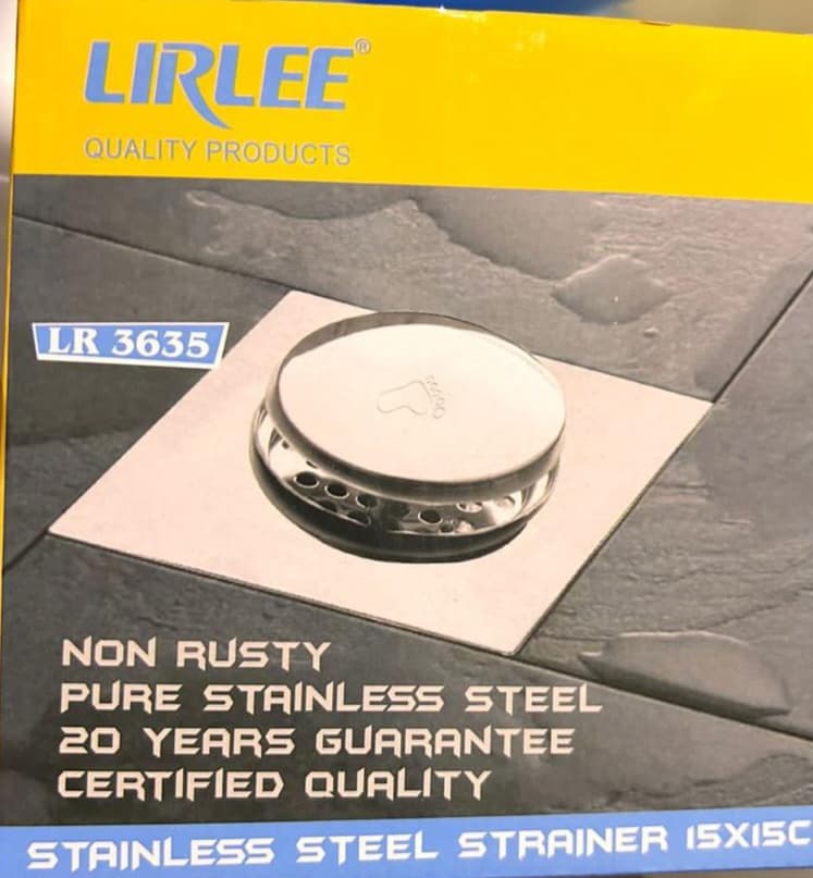 LIRLEE Pop-Up Floor Trap 15×15cm