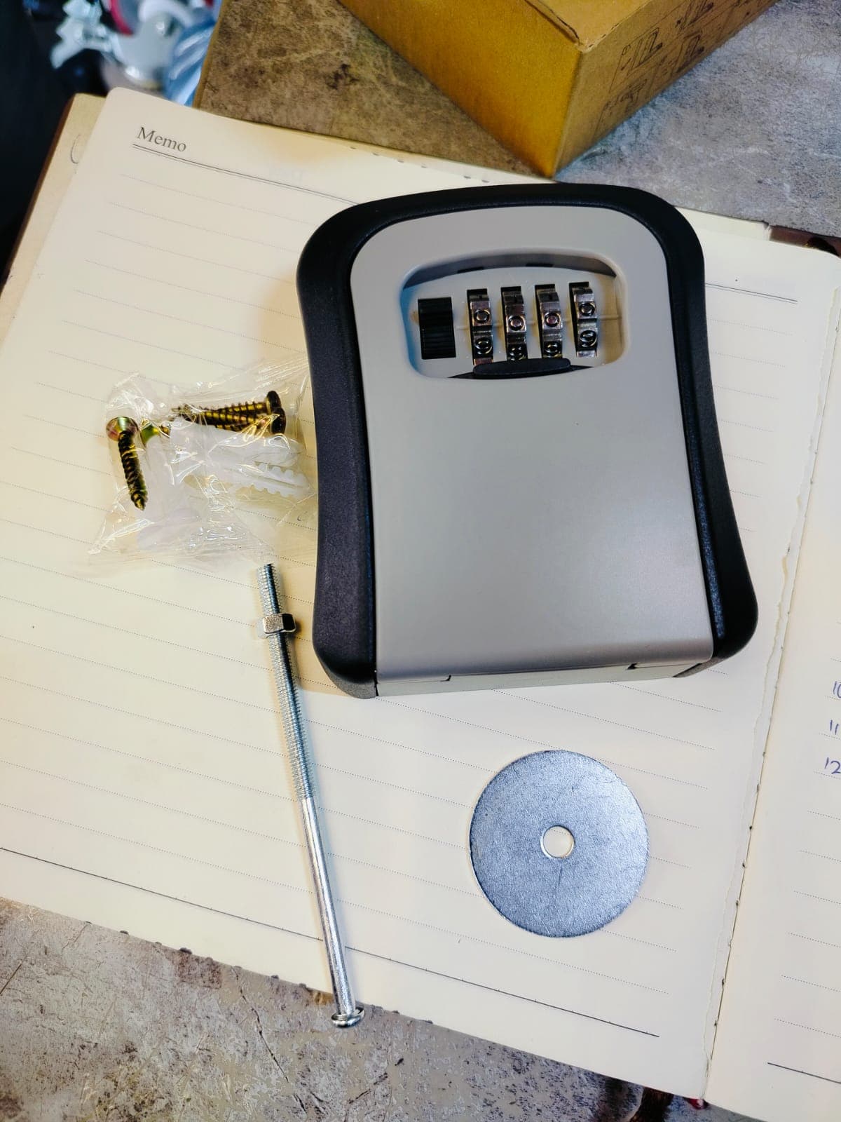 Metallic Key Box