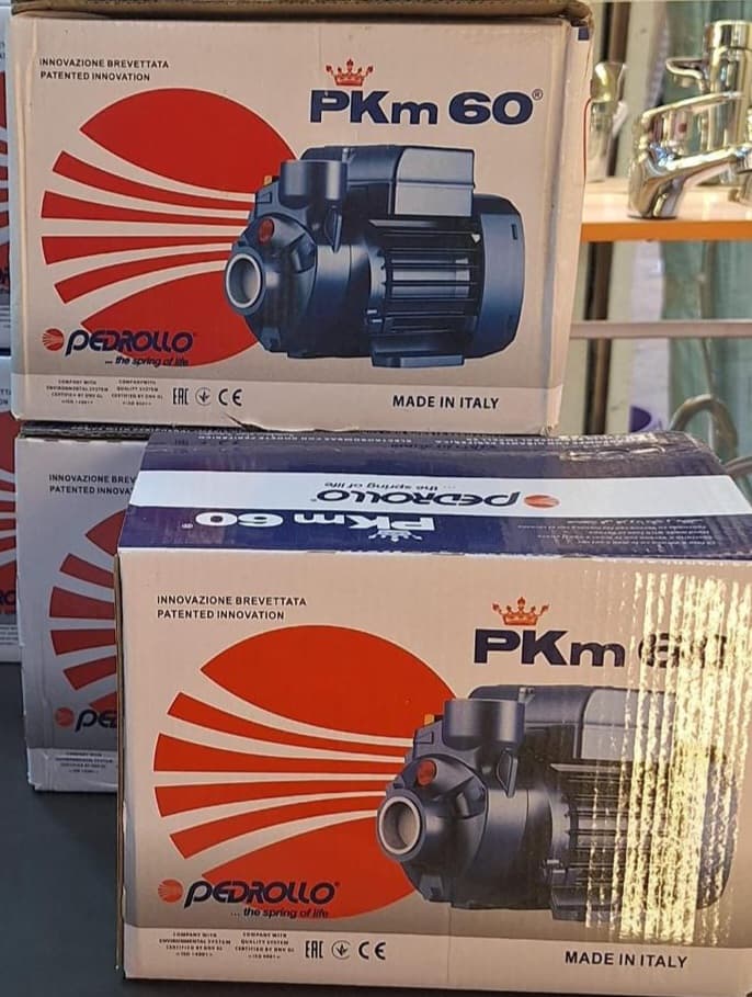 Pedrollo PKM60 Water Booster Pump 0.5HP