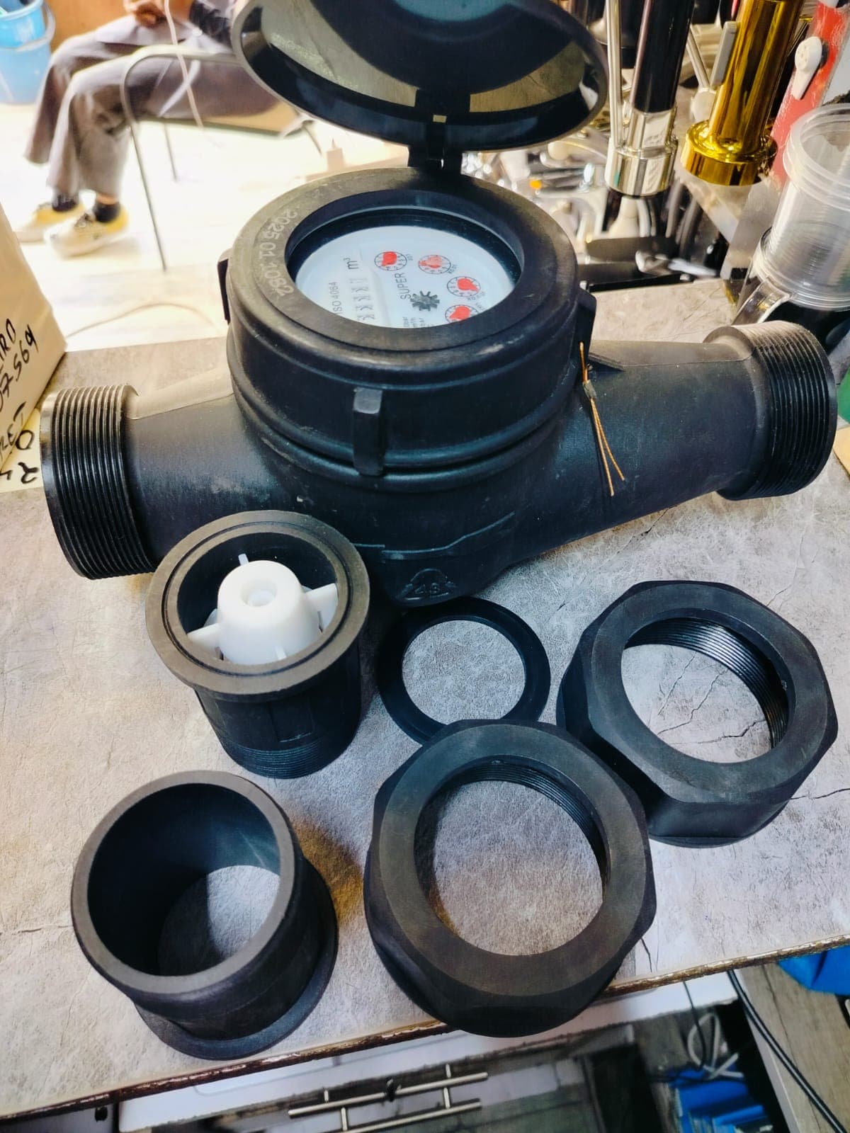 Plastic Super Water Meter — 2"