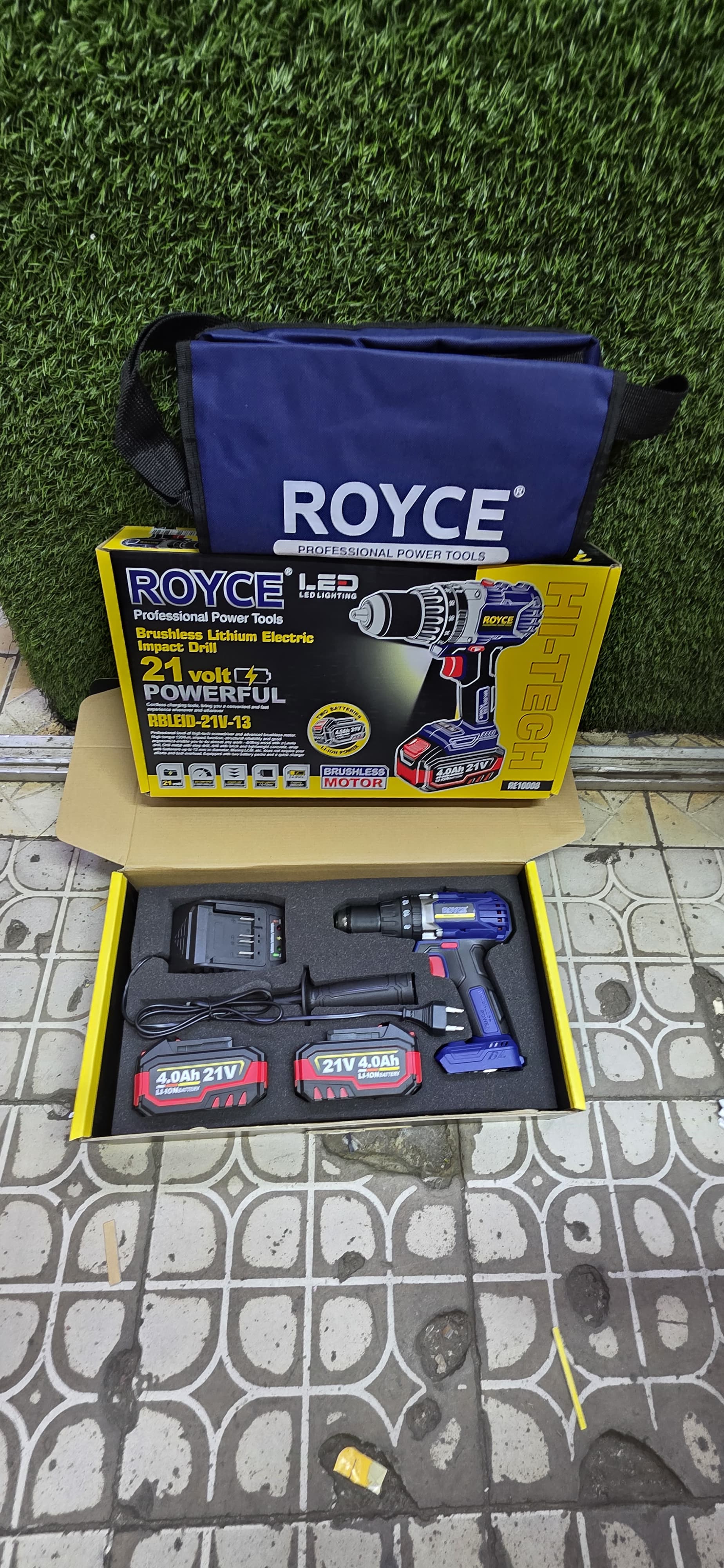 Royce Brushless Cordless Drill 21V